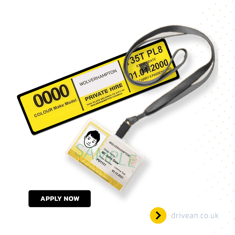 Wolverhampton Private Hire Licence | Apply Wolverhampton Taxi Private Hire Licence | Wolverhampton Course Booking | Key Questions | Wolverhampton Council | Drive An 