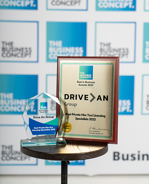 city of wolverhampton private hire licence, private hire licence, private hire taxi licence, wolverhampton private hire licensing application, ashfield district council licence, imran ilyas, drive an app, best private hire specialist 2023, multi-award one-stop shop, the business concept award, e2 award of excellence